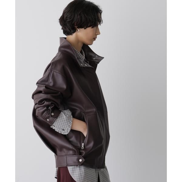 フェイクレザーオーバーサイズジャケット | ジャーナルスタンダード