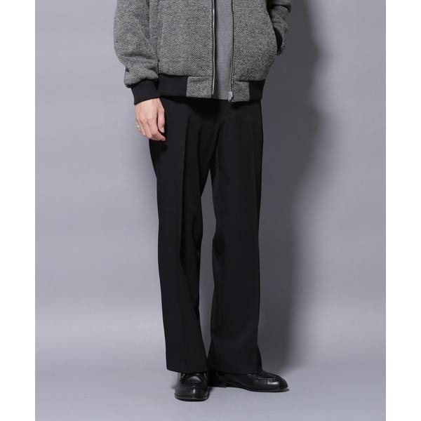ASSEMBLANC｣シルクブレンドクリースワイドトラウザー | ナノユニバース