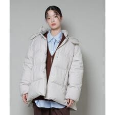 Aラインミドルダウンコート