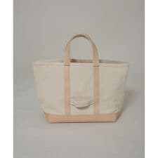 ｢NJ／CLUB｣ キャンバスレザートートバッグ