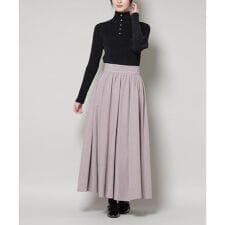 ナノユニバース(NANO universe)の起毛ピーチギャザーボリュームスカート