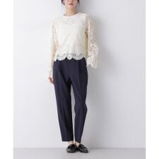 デイリーファンクション タックテーパードパンツ(セットアップ可)