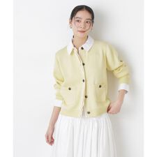 シャツドッキングニットカーディガン