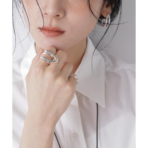 WEB限定サイズあり》ODUL SLOBE別注 スクエアカットリング | スローブ