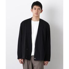 「FORMAL JERSEY」ノーカラーカーディガン