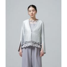 スリットスリーブショートジャケット