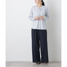 トロストレッチ2タックワイドパンツ(セットアップ可)