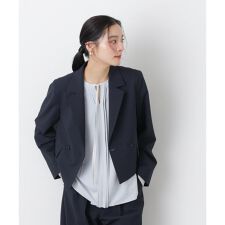 トロストレッチショートダブルジャケット(セットアップ可)
