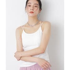 カップ付きバッククロスキャミソール