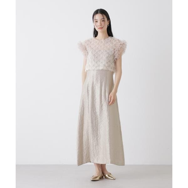 kaene／ボリュームブラウスセットドレス | ナノユニバース(NANO