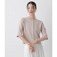 洗濯機洗い可UVカット接触冷感半袖カーディガン