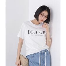 接触冷感&紫外線防止機能 ロゴプリントTシャツ