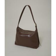 ｢WARP PRINT｣ ライニング フェイクレザーショルダー