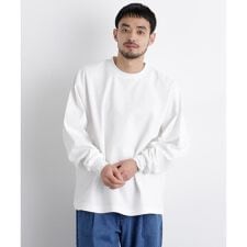 ワッフルプルオーバーTシャツ 長袖