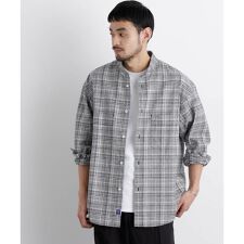 「FRENCH LINEN」リネンコットンスタンドシャツ