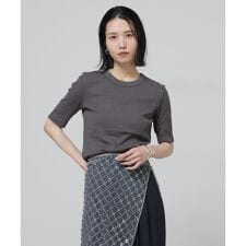 Anti Soaked(R) 汗染み防止クルーネックリブTシャツ