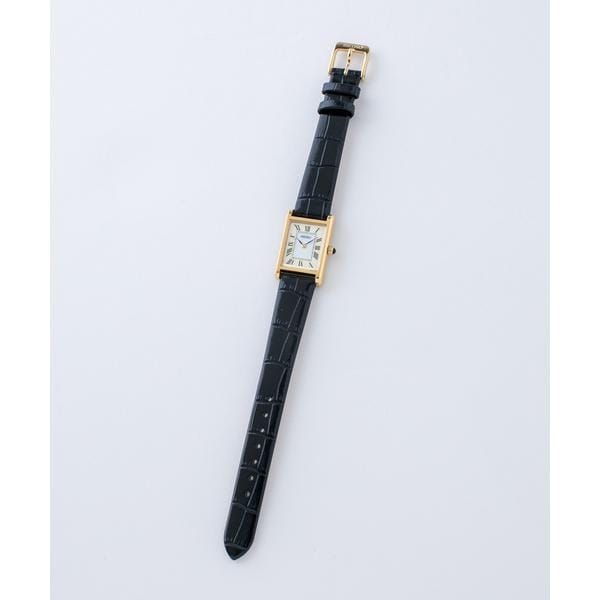 SEIKO／セイコー コラボレーション スクエア ゴールド×ブラック