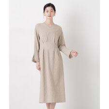 troisieme chaco／別注 PUFFY JACQUARD ワンピース