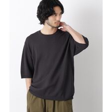 エアリードレープ ニットTシャツ 半袖