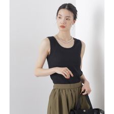 UVカット抗菌防臭吸水速乾イージーケアリブ タンクトップ