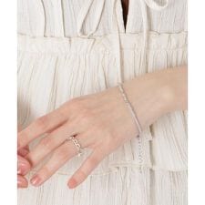 メタルビーズブレスレット