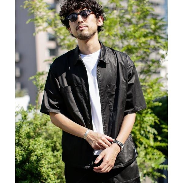 WEB限定》GUNGHO別注ZIPシャツ／半袖(セットアップ対応) | ナノ