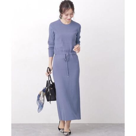 Web限定 リブニットワンピース ナノ ユニバース Nano Universe ファッション通販 マルイ ウェブチャネル