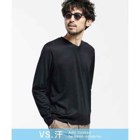 汗染み防止 Anti Soaked ヘビーvネック 長袖 ナノユニバース Nano Universe ファッション通販 マルイウェブチャネル 汗染み防止 Anti Soaked ヘビーvネック 長袖 ナノユニバース Nano Universe ファッション通販 マルイウェブチャネル