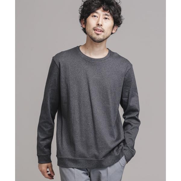 WEB限定》FORMAL JERSEYクルーネックカットソー長袖 | ナノユニバース