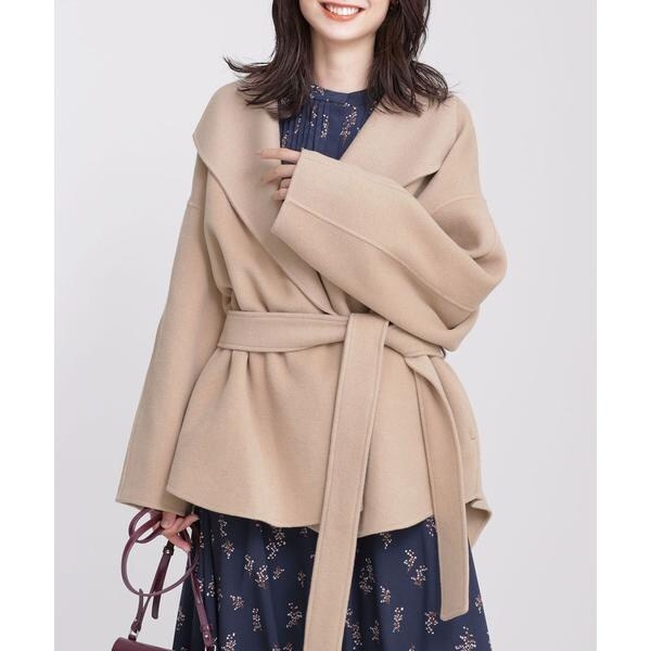 LA TORRE／ダブルフェイスフレアコート | ナノユニバース(NANO