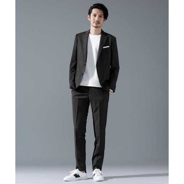 42 割引ブラック系 M 破格値下げ 極美品ナノユニバース イタリア生地 動けるスーツzignone セットアップ セットアップ スーツブラック系m thaar Net