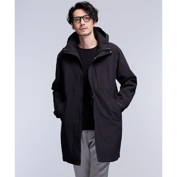 ナノユニバース×西川ダウン　機能中綿モッズコート　L Amazon | ナノ・ユニバース(nano・universe) 機能中綿ロングモッズ