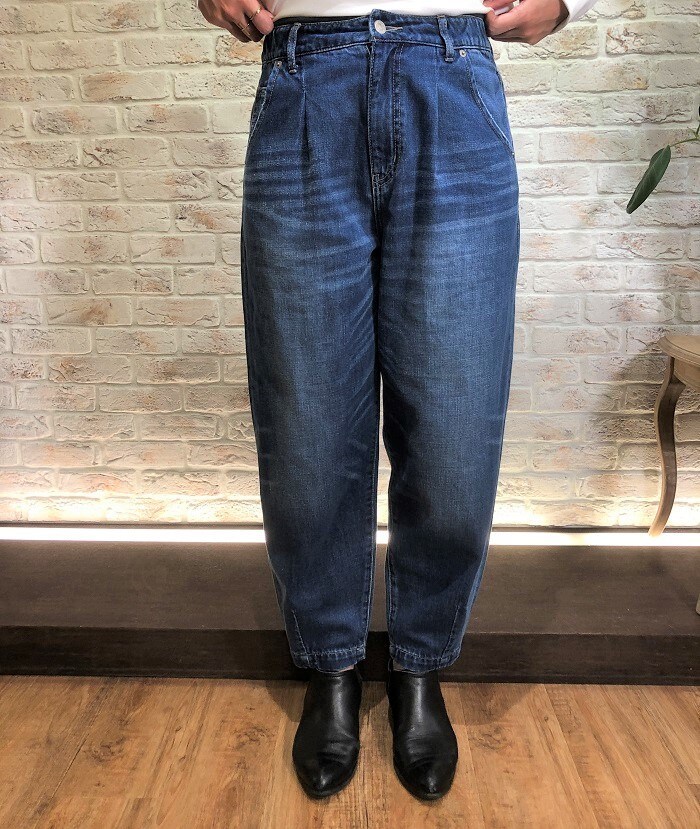 ウエストゴムルーズデニムパンツ | アル・ディ・ラ(AL DI LA) | マルイ