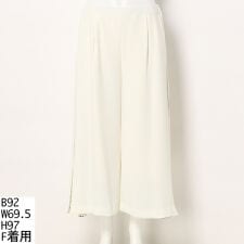 ドット柄プリーツタックワイドＰＴ