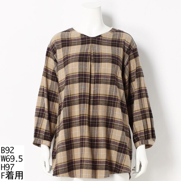 ビエラチェックチュニック | アル・ディ・ラ(AL DI LA) | マルイウェブ