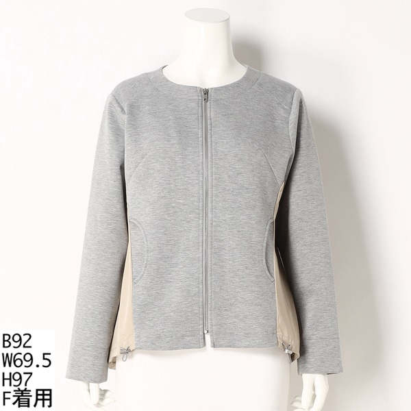 アル・ディ・ラ/【ストレッチ】後ろ切替ブルゾン ストレッチ】後ろ切替ブルゾン | アル・ディ・ラ(AL DI LA) | マルイ