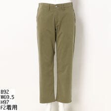 アル・ディ・ラ(AL DI LA)の表微起毛カラーパンツ