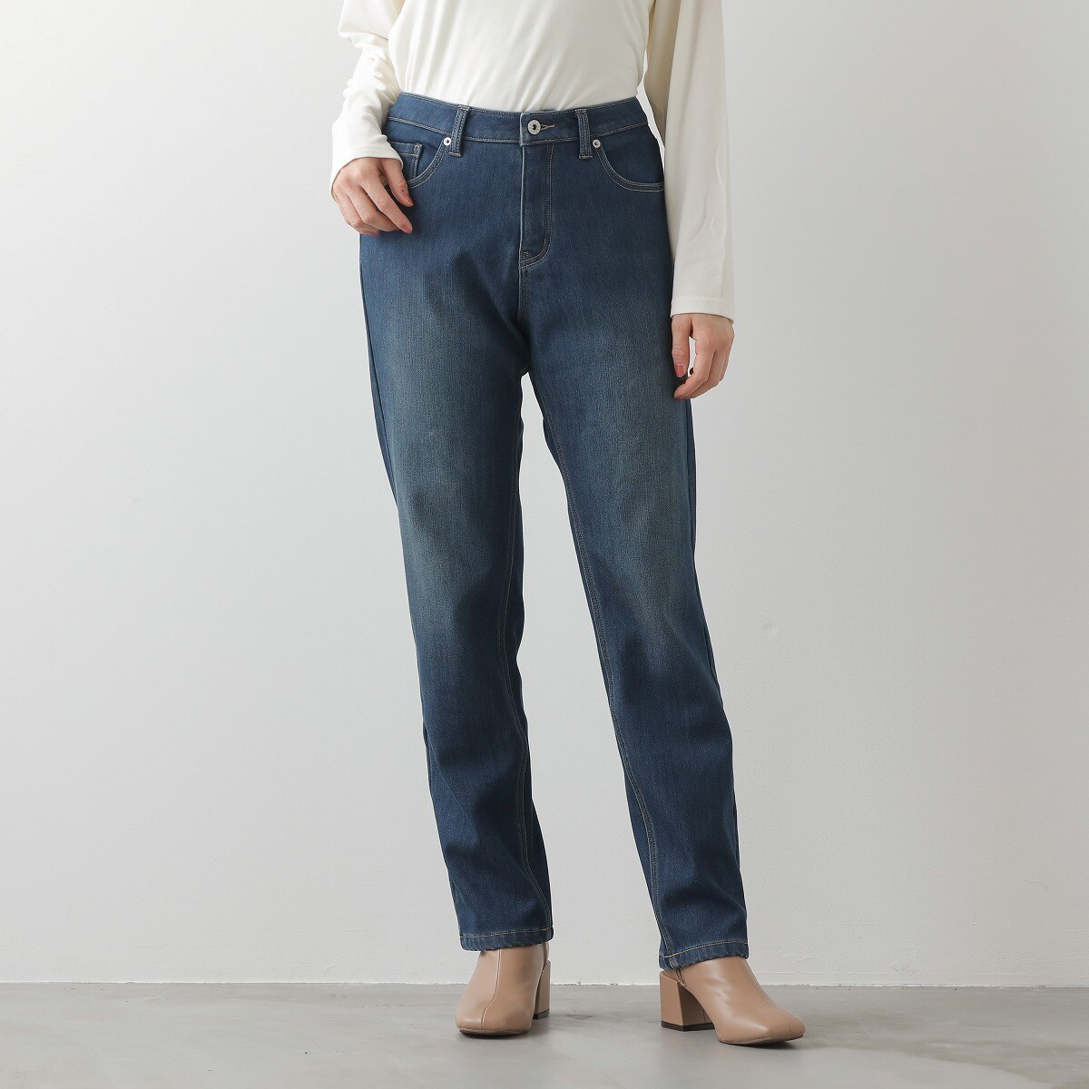 デニムイージーパンツ | アル・ディ・ラ(AL DI LA) | マルイウェブチャネル