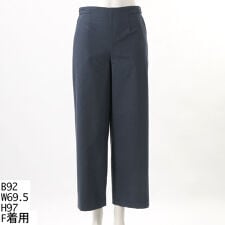 麻調合繊ワイドパンツ