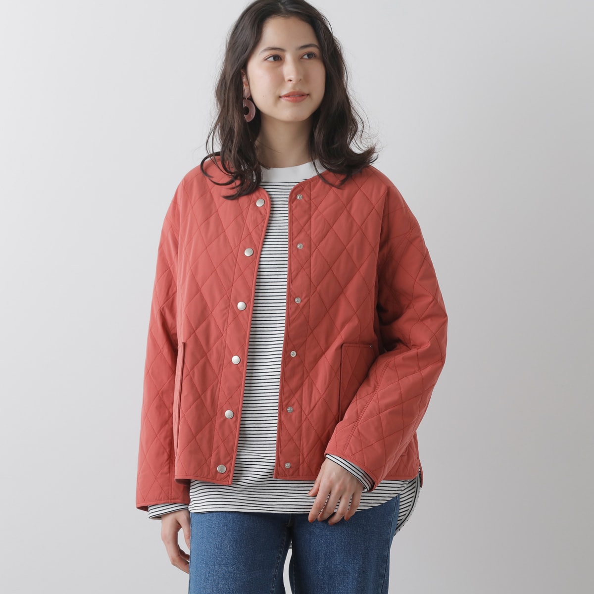 アル・ディ・ラ（AL DI LA）/キルティングブルゾン キルティングブルゾン | アル・ディ・ラ(AL DI LA) | マルイウェブチャネル