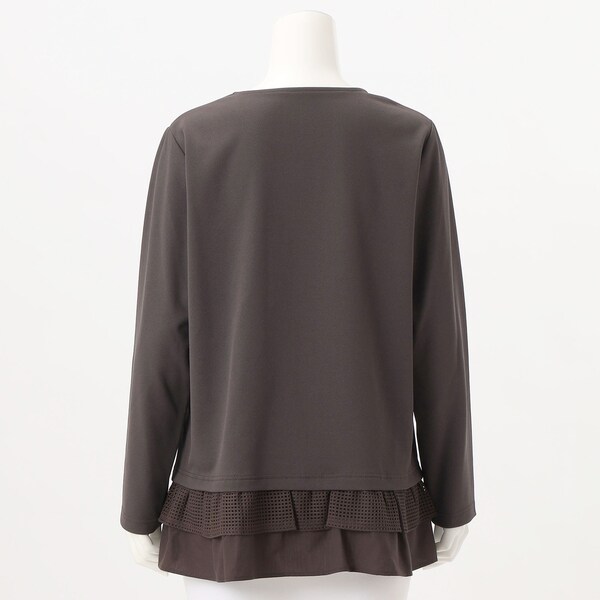 裾レースコンビプルオーバー | アル・ディ・ラ(AL DI LA) | マルイ