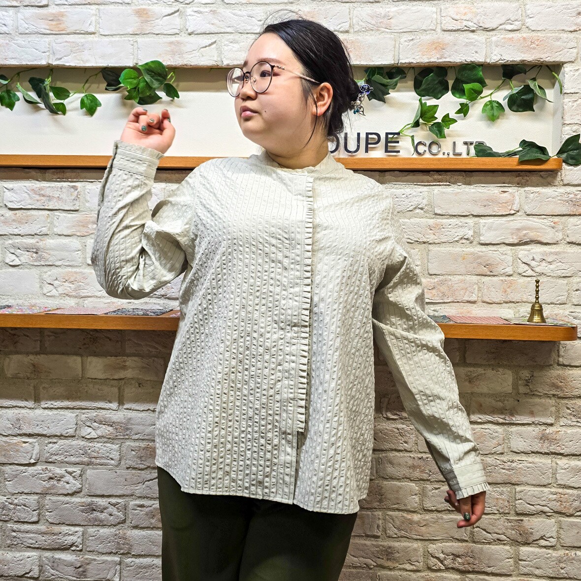 洗える ] チェック柄ブラウス | アル・ディ・ラ(AL DI LA) | マルイ