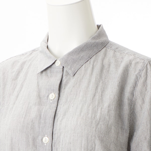 洗える ] シャーリングスコットンブラウス | アル・ディ・ラ(AL DI LA