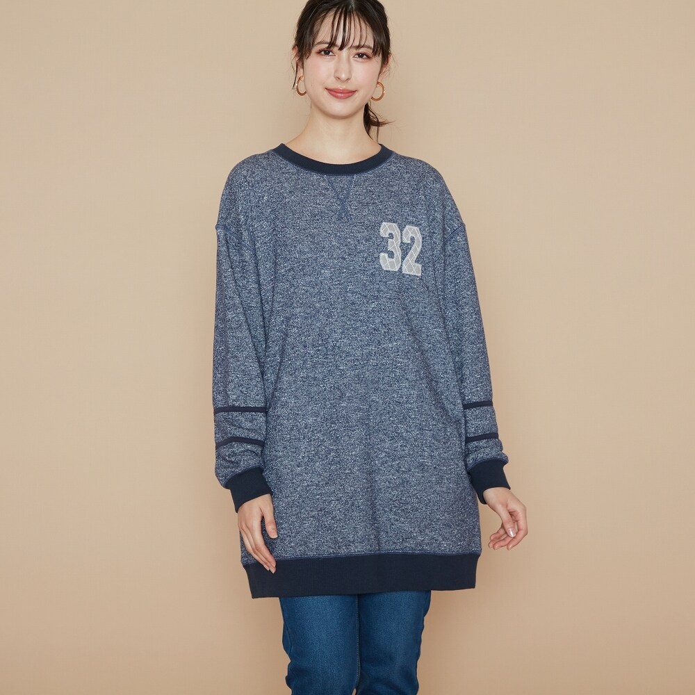 大きいサイズ】起毛スウェットライクトップス | エウルキューブ(eur3