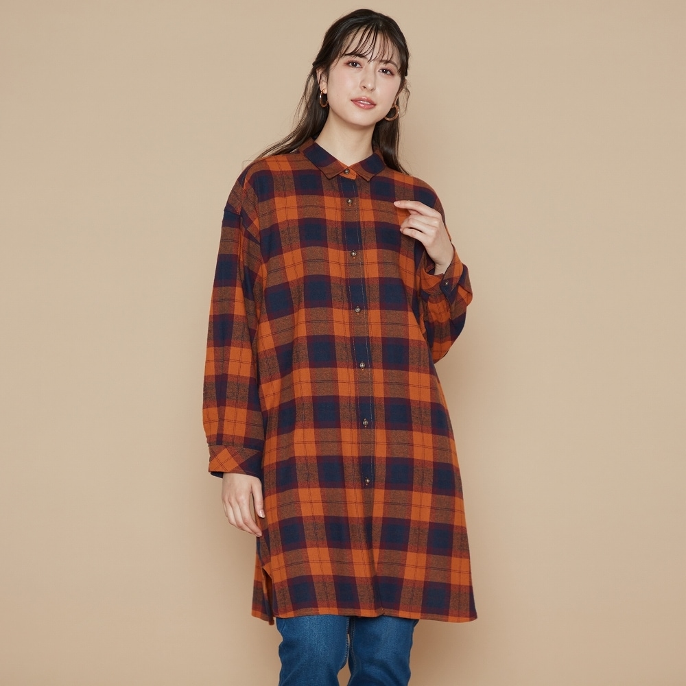 洗える】小紋柄コーデュロイシャツ | アル・ディ・ラ(AL DI LA