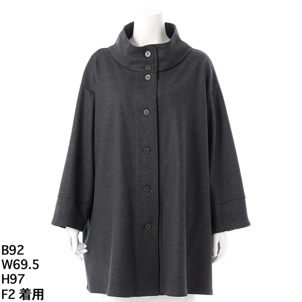 アルディラ（AL・DI・LA）/【大きいサイズ】スタンドカラーコート アルディラ(AL DI LA) レディース アウター・ジャケット・コート の