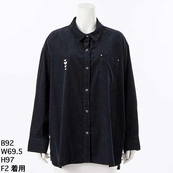 コーデュロイピンタックシャツ | アル・ディ・ラ(AL DI LA) | マルイ