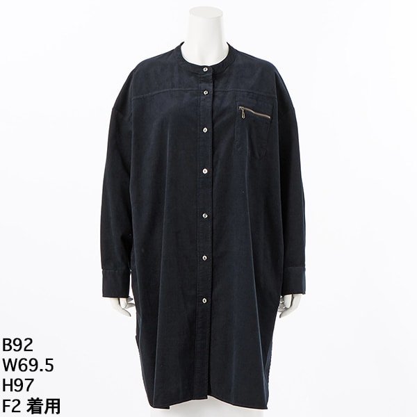 ストレッチデニムロングブラウス | アル・ディ・ラ(AL DI LA) | マルイ