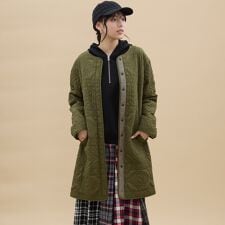 アル・ディ・ラ(AL DI LA)のキルティング ダウンコート