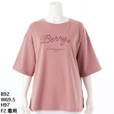 【洗える】『Berry』ロゴTシャツ